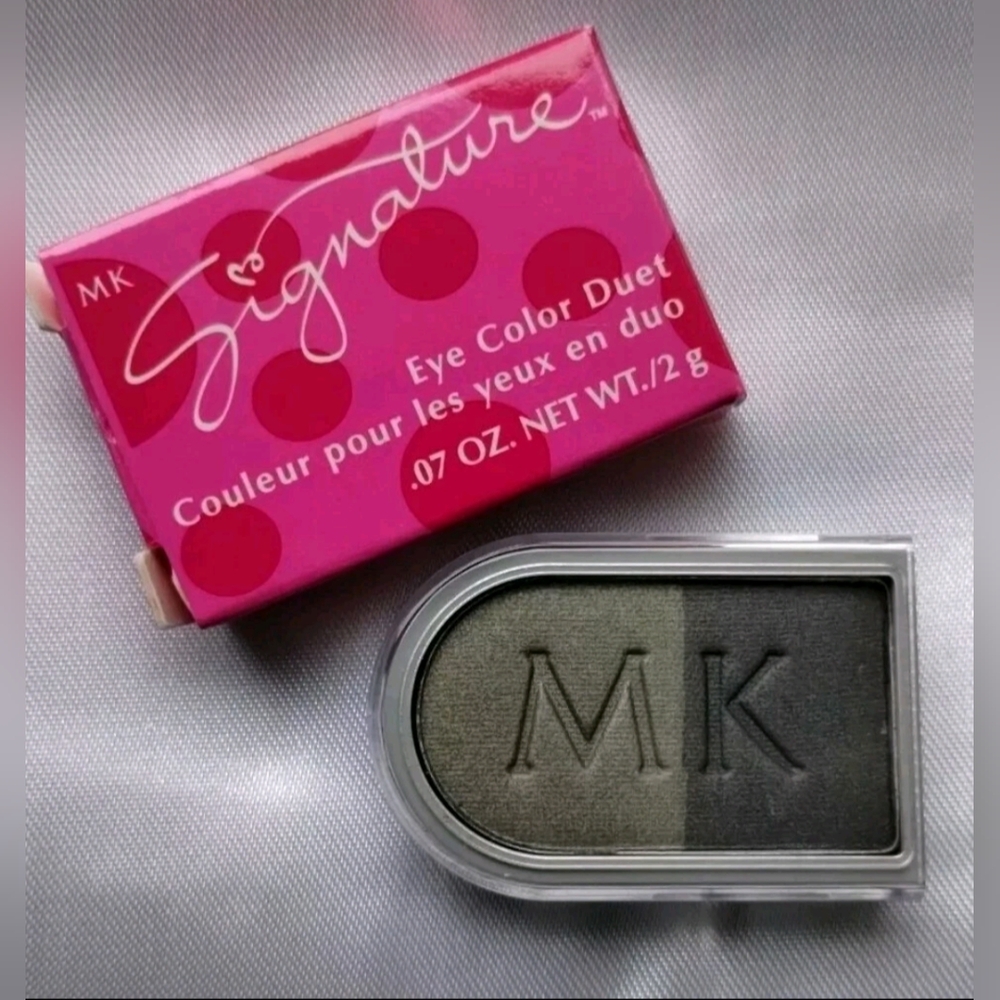 Mary Kay Signature Eye Color Duet ONYX 8858 Shadow Grey Discontinued NIB NOS